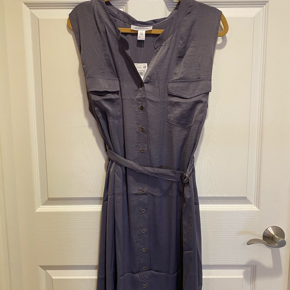NWT purple maternity dress